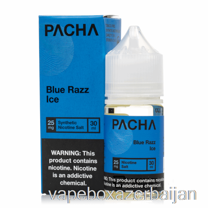 Vape Smoke Blue Razz Ice - PACHA Salts - 30mL 50mg